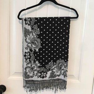 Polka Dot and Flower Wrap